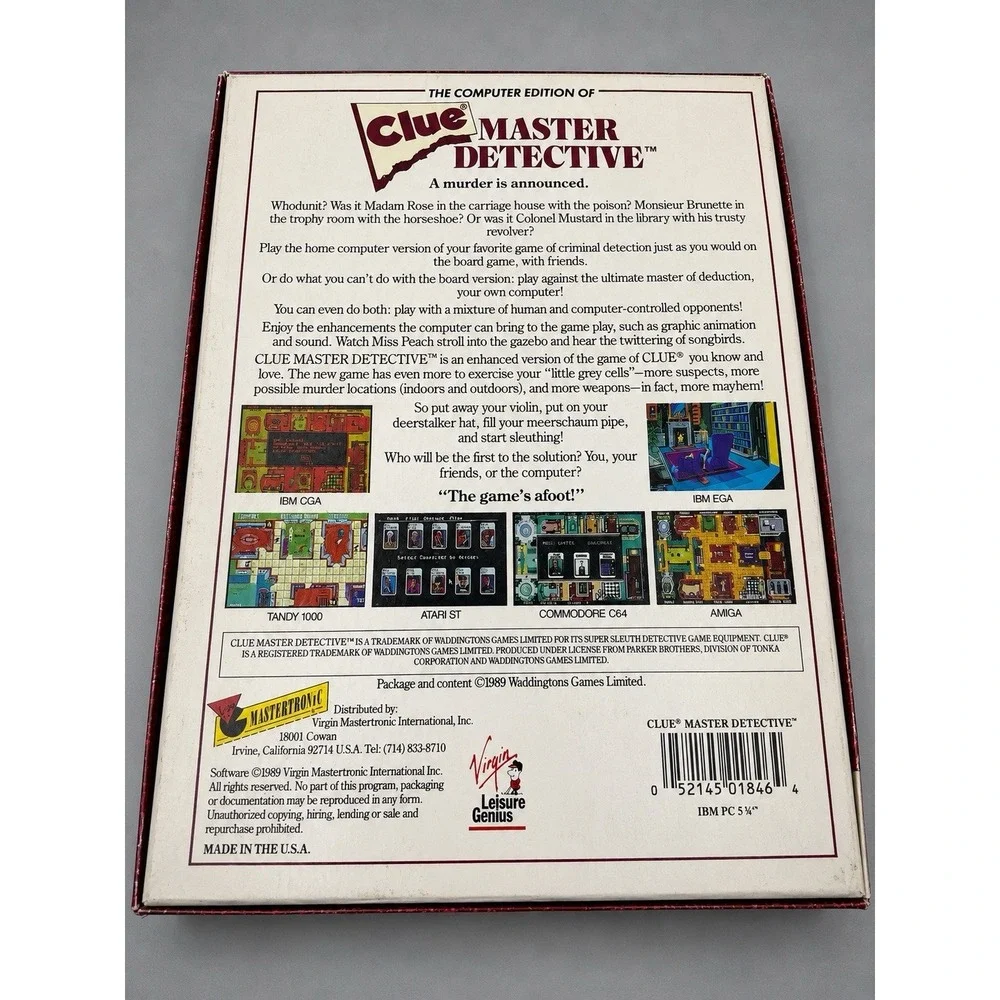 N/A clue master